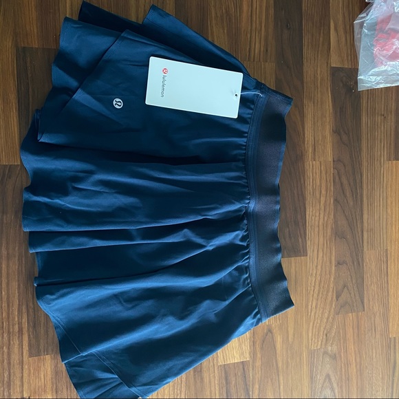 NWT Lululemon Court Rival Skirt True Navy - Picture 4 of 7